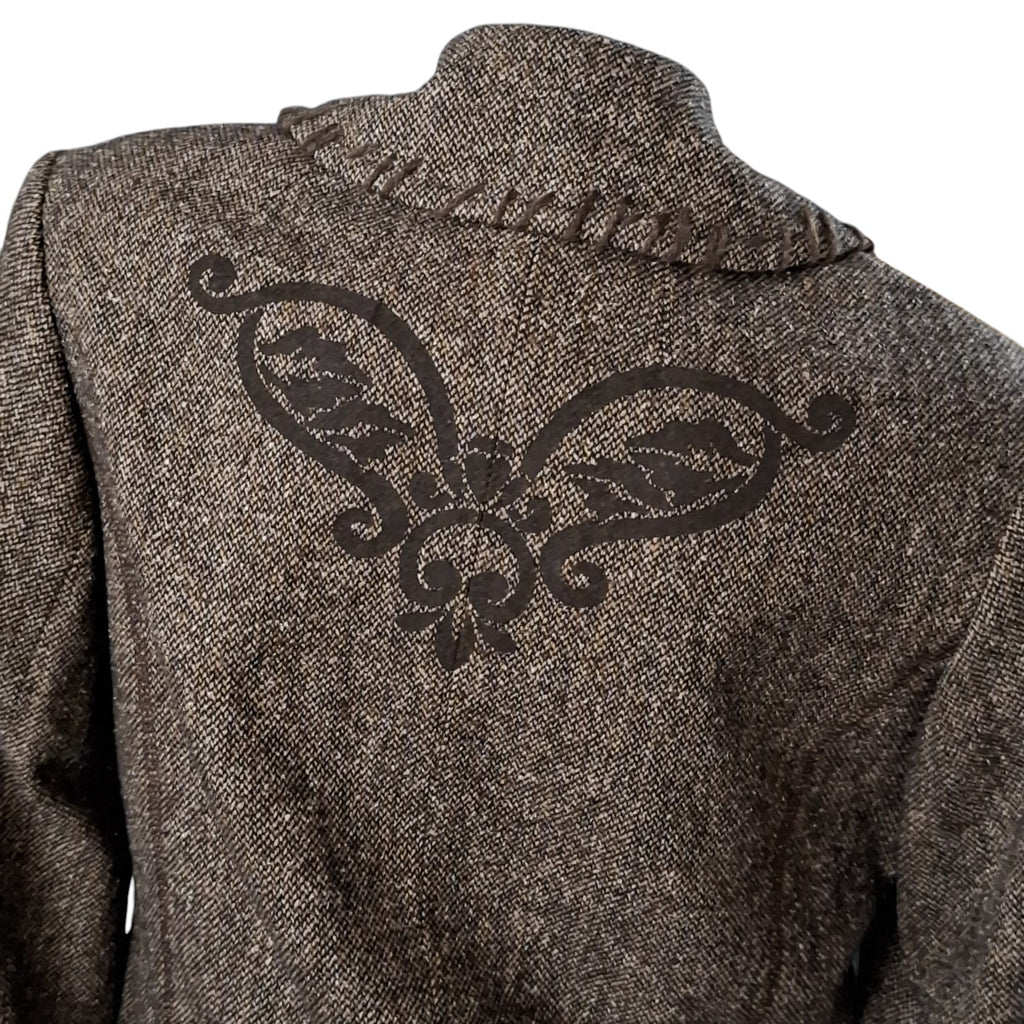 Sako elegante vintage me dizajn unik