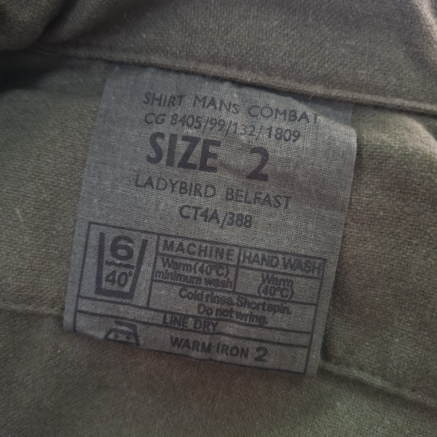 Këmishë Ushtarake Britanike Ladybird Belfast