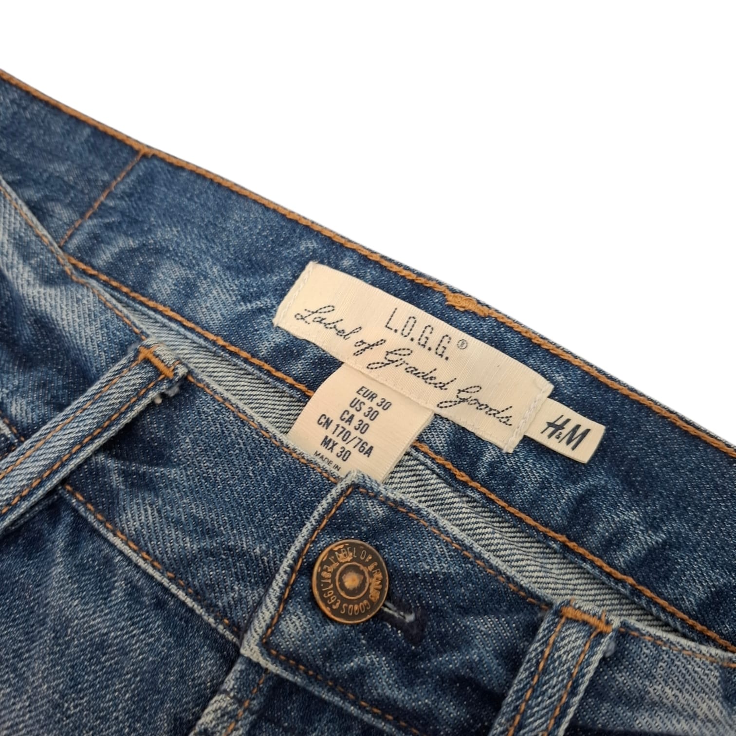 Farmerka H&M L.O.G.G.